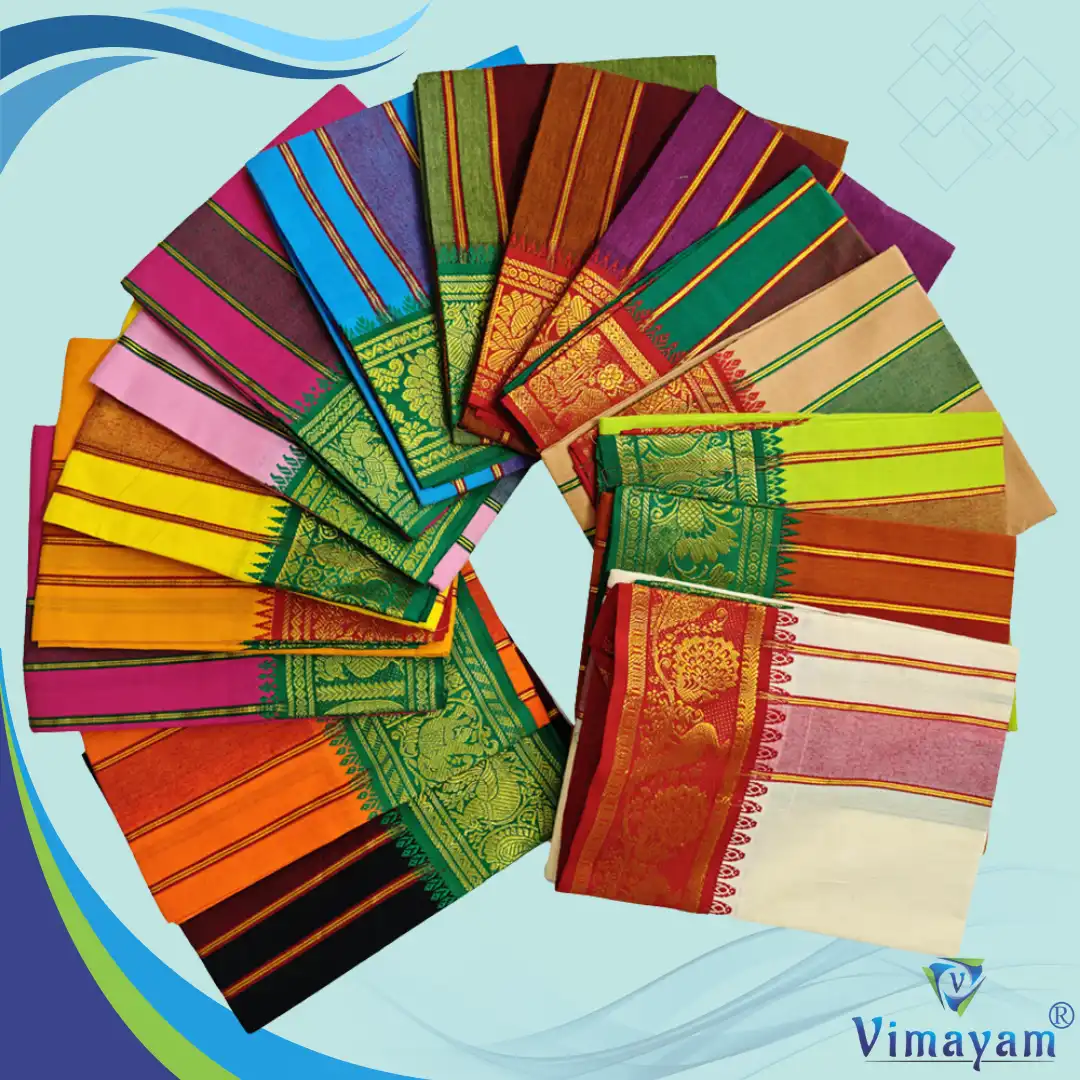 2 METER DHOTIES – COLOUR DHOTIES | Vimayam Dhoties